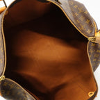 Louis Vuitton Boston Bag Monogram Keepall Bandouliere 55 Brown — view 4