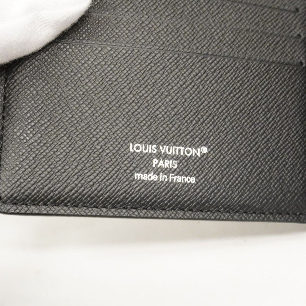 Louis Vuitton Wallet Monogram Eclipse Portefeuille Multiple Black — view 4