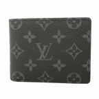Louis Vuitton Wallet Monogram Eclipse Portefeuille Multiple Black