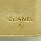 Chanel Trifold Wallet Camellia Lambskin Pink Gold — view 5