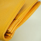 Chanel Wallet Caviar Leather Yellow Gold — view 7