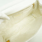 Chanel Shoulder Bag 2.55 Choco Bar Lambskin White Black Gold — view 4