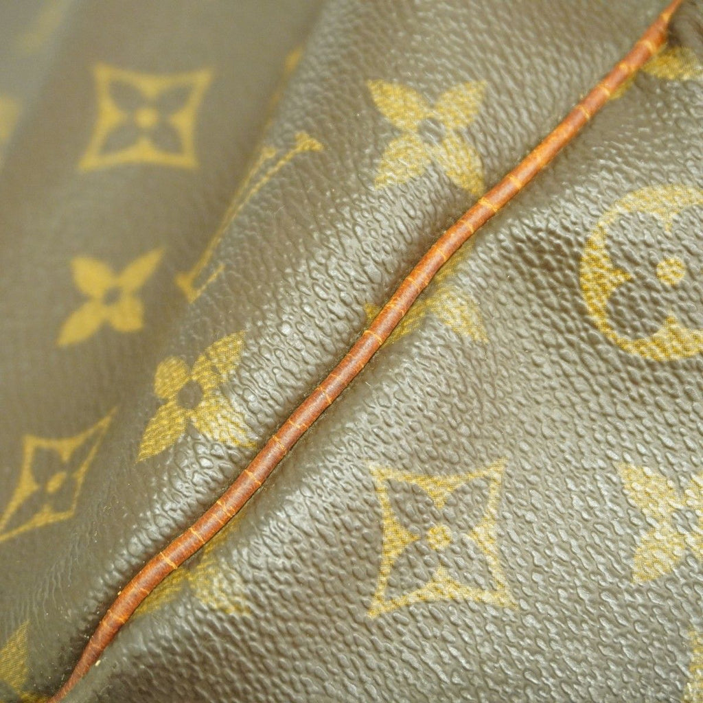 Louis Vuitton Boston Bag Monogram Keepall 50 Brown — view 6