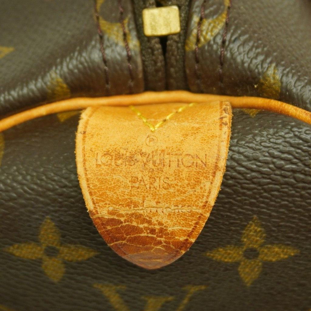 Louis Vuitton Boston Bag Monogram Keepall 50 Brown — view 5