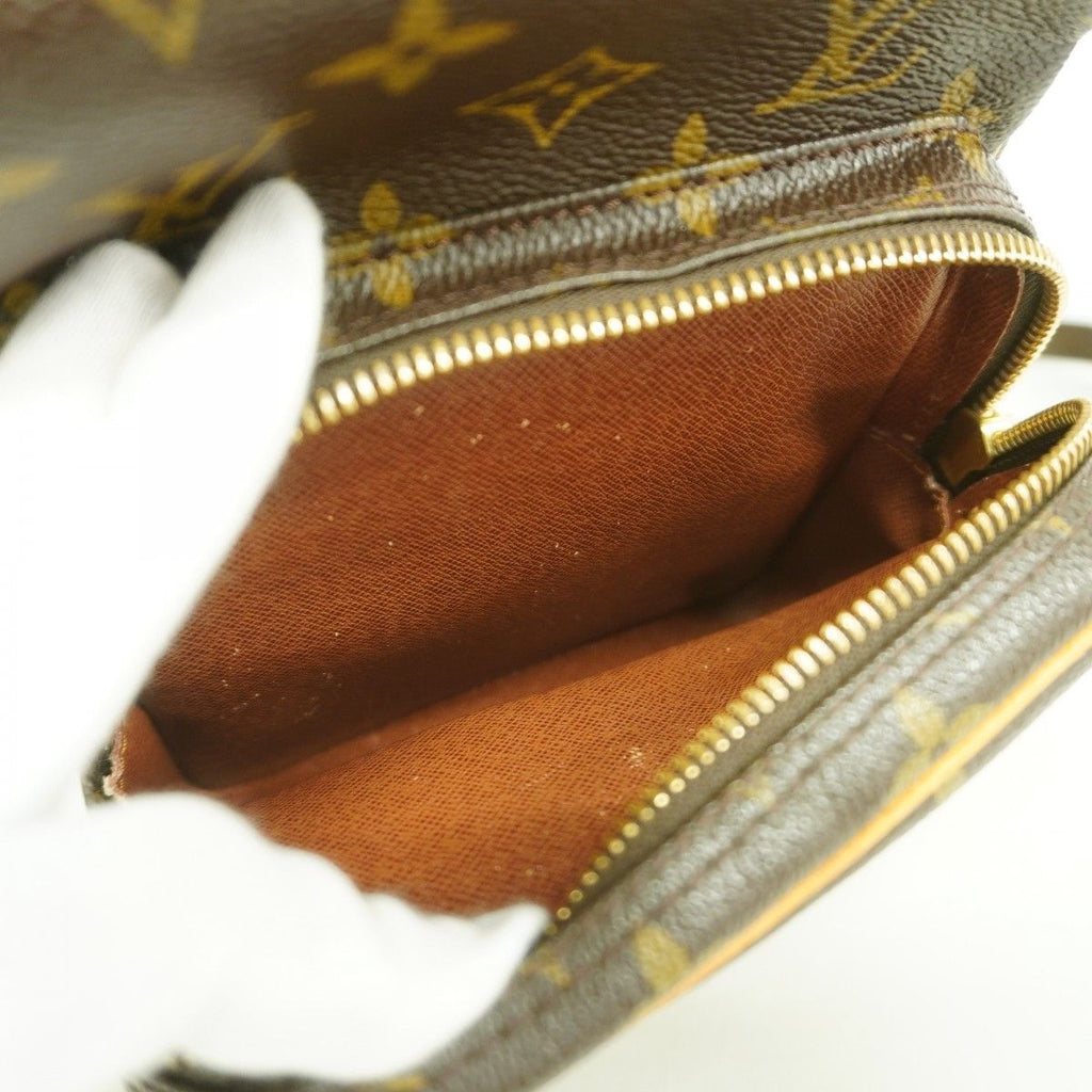 Louis Vuitton Shoulder Bag Monogram Amazon Brown — view 7