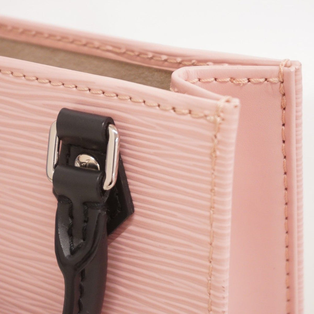 Louis Vuitton Handbag Epi Petite Sac Plat Rose Ballerine 2-Way — view 8
