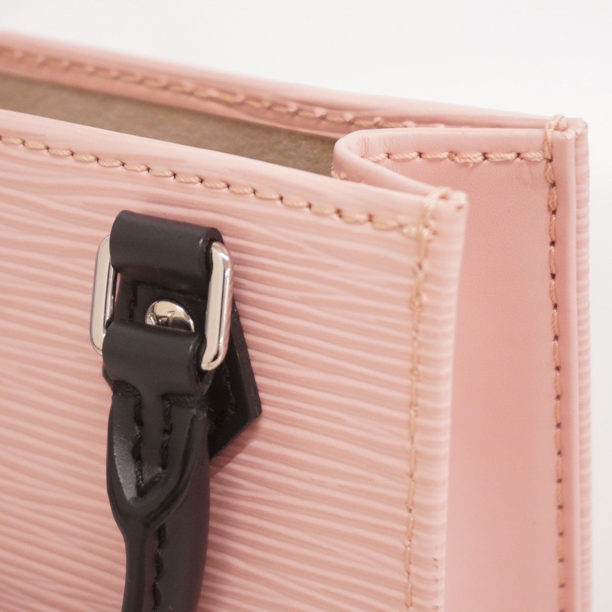 Louis Vuitton Handbag Epi Petite Sac Plat Rose Ballerine 2-Way — view 8