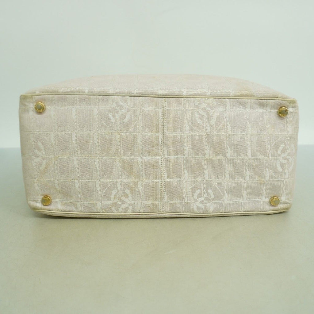 Chanel Tote New Travel Nylon Pink Gold — view 3