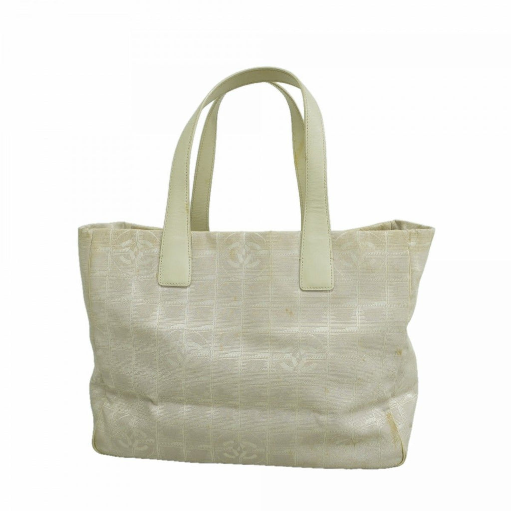 Chanel Tote New Travel Nylon Pink Gold