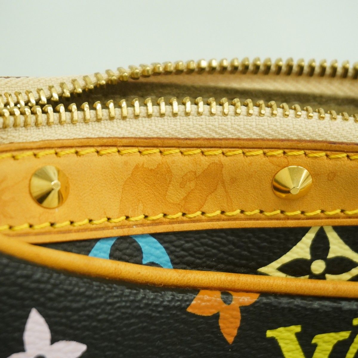 Louis Vuitton Shoulder Bag Monogram Multicolor Boulogne Noir — view 7