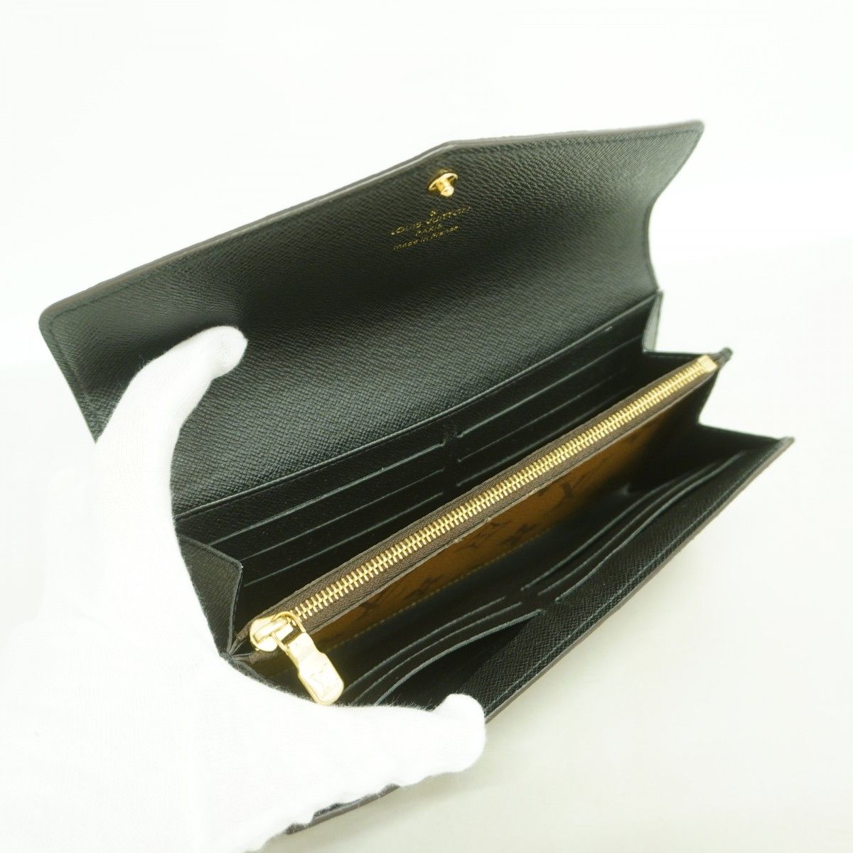 Louis Vuitton Wallet Monogram Giant Reverse Portefeuille Sarah Brown — view 3