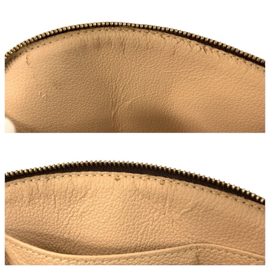 Louis Vuitton Monogram Pochette Cosmetic PM Brown Gold Pouch Makeup — view 5