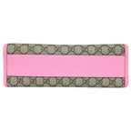 Gucci Children's GG Supreme Strawberry Tote Beige — view 4