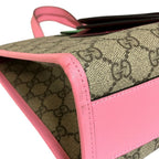 Gucci Children's GG Supreme Strawberry Tote Beige — view 6
