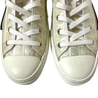 Dior Homme Oblique High Cut Sneakers 42 White — view 4