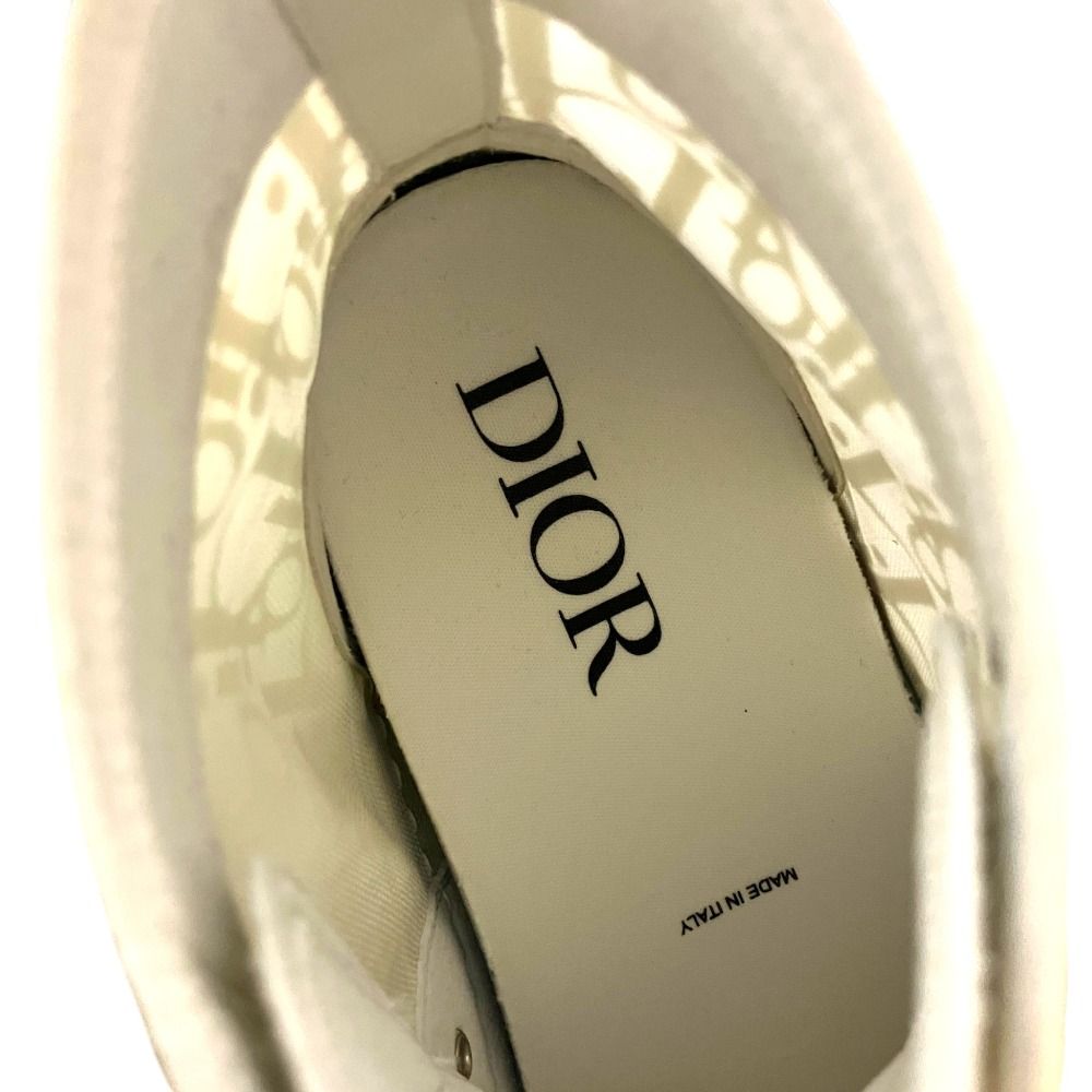 Dior Homme Oblique High Cut Sneakers 42 White — view 6