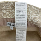 Loewe Anagram Jacquard Bucket Hat 59 Beige White — view 7