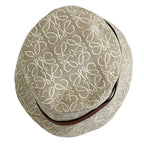 Loewe Anagram Jacquard Bucket Hat 59 Beige White — view 4