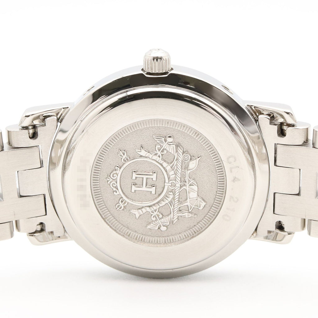 Hermes Watch Clipper White Stainless Steel — view 5