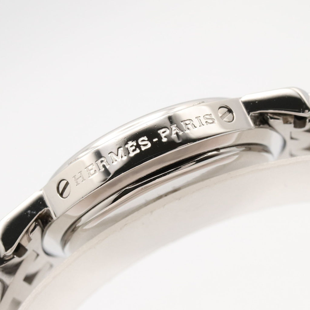 Hermes Watch Clipper White Stainless Steel — view 9