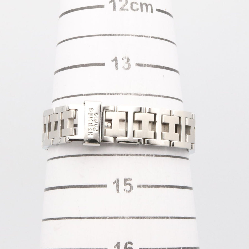 Hermes Watch Clipper White Stainless Steel — view 7