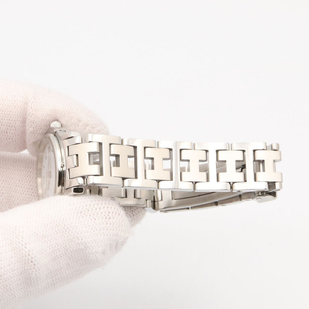 Hermes Watch Clipper White Stainless Steel — view 8