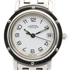 Hermes Watch Clipper White Stainless Steel — view 3