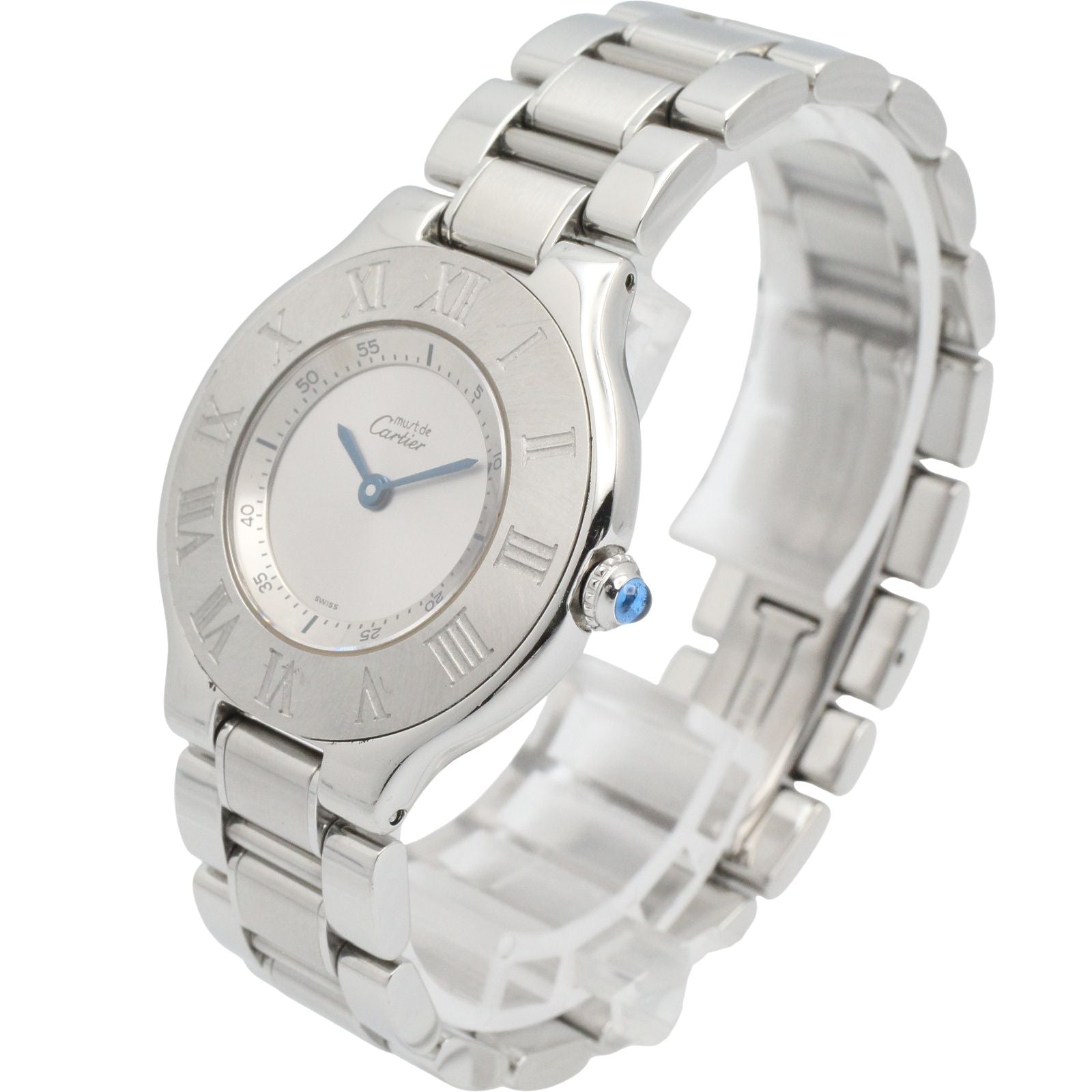 Cartier Watch Must 21 LM Silver Stainless Steel — view 2