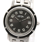 Hermes Watch Clipper Gray Stainless Steel — view 3