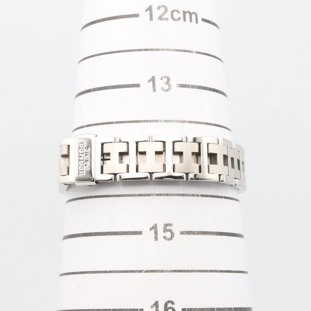 Hermes Watch Clipper Gray Stainless Steel — view 7