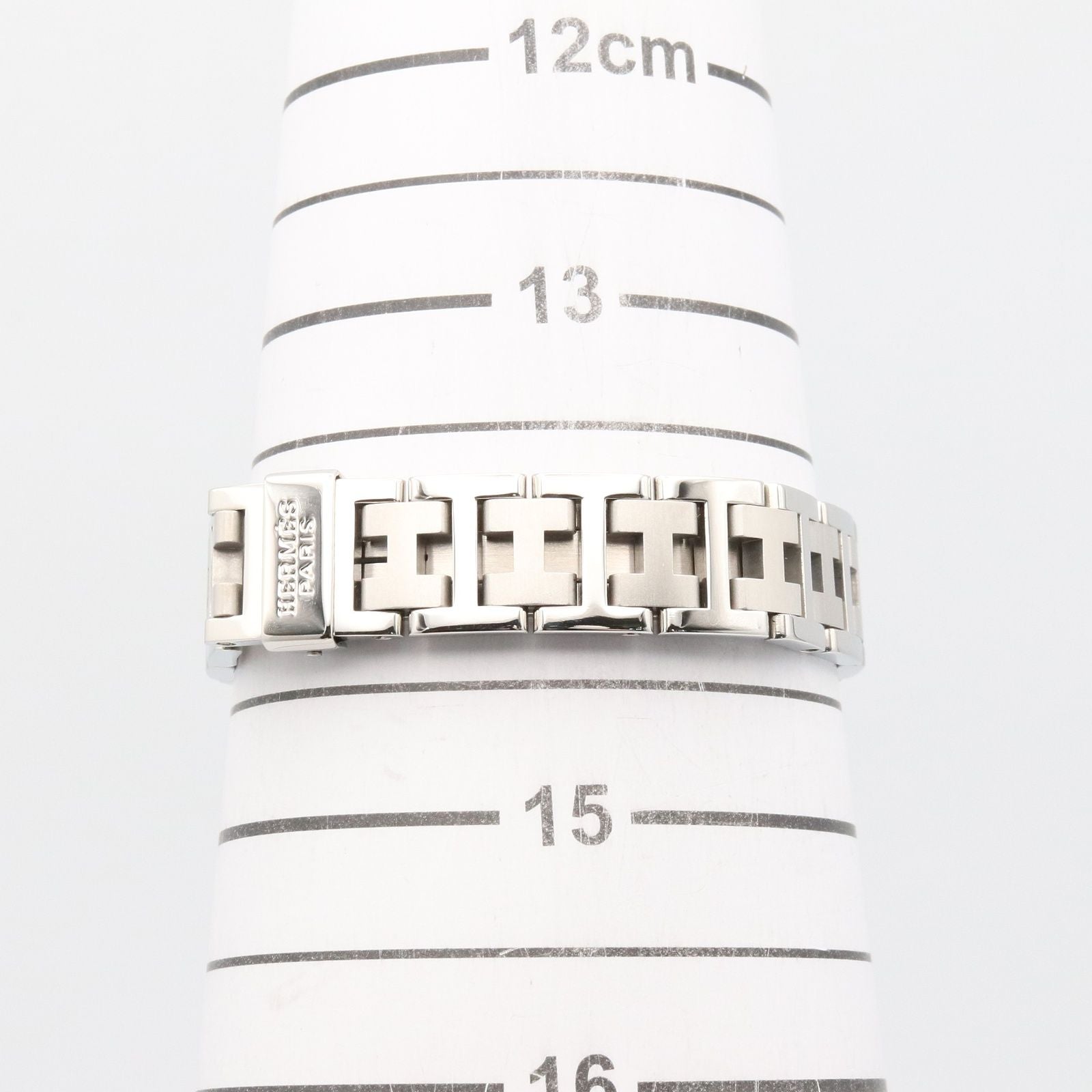 Hermes Watch Clipper Gray Stainless Steel — view 7
