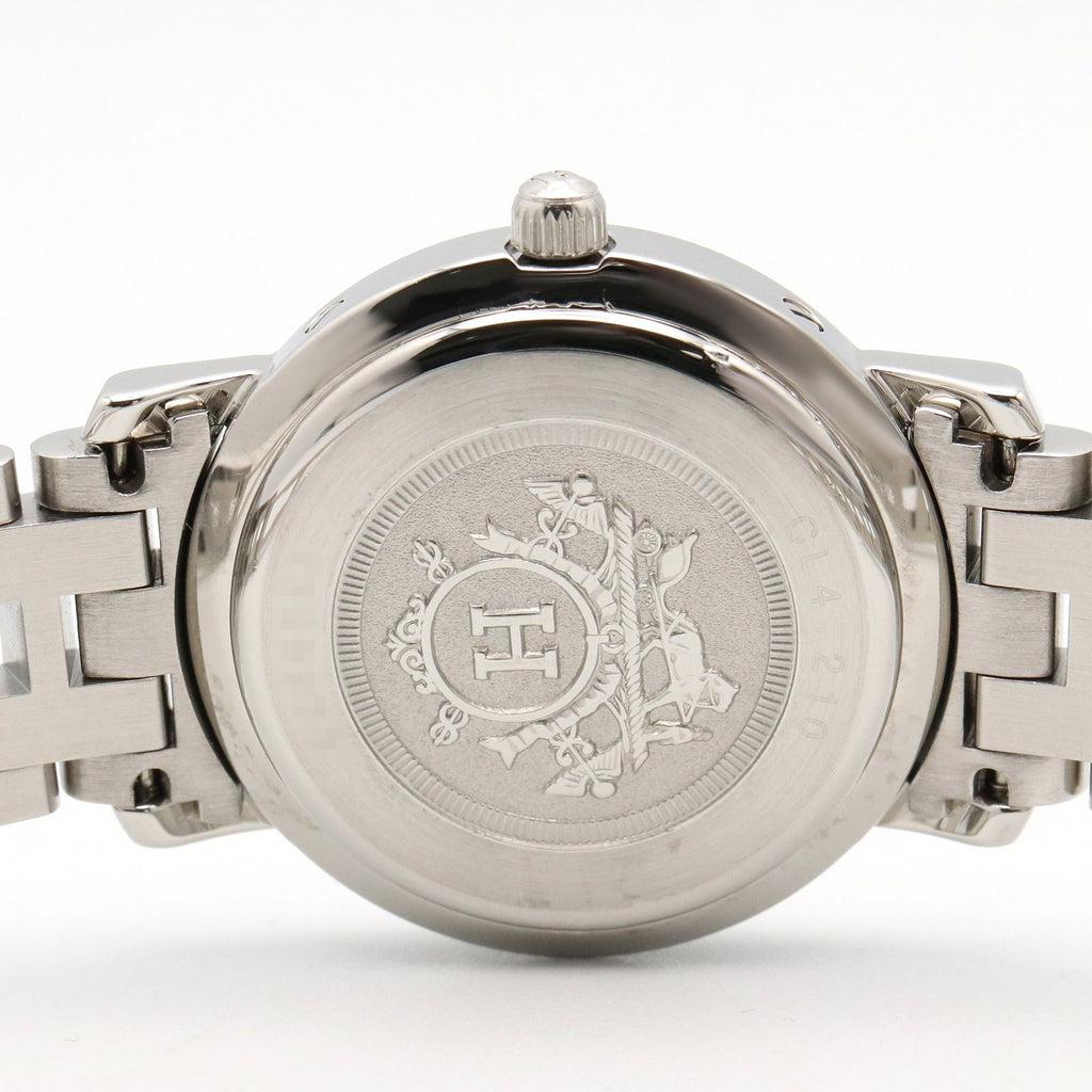 Hermes Watch Clipper Gray Stainless Steel — view 5