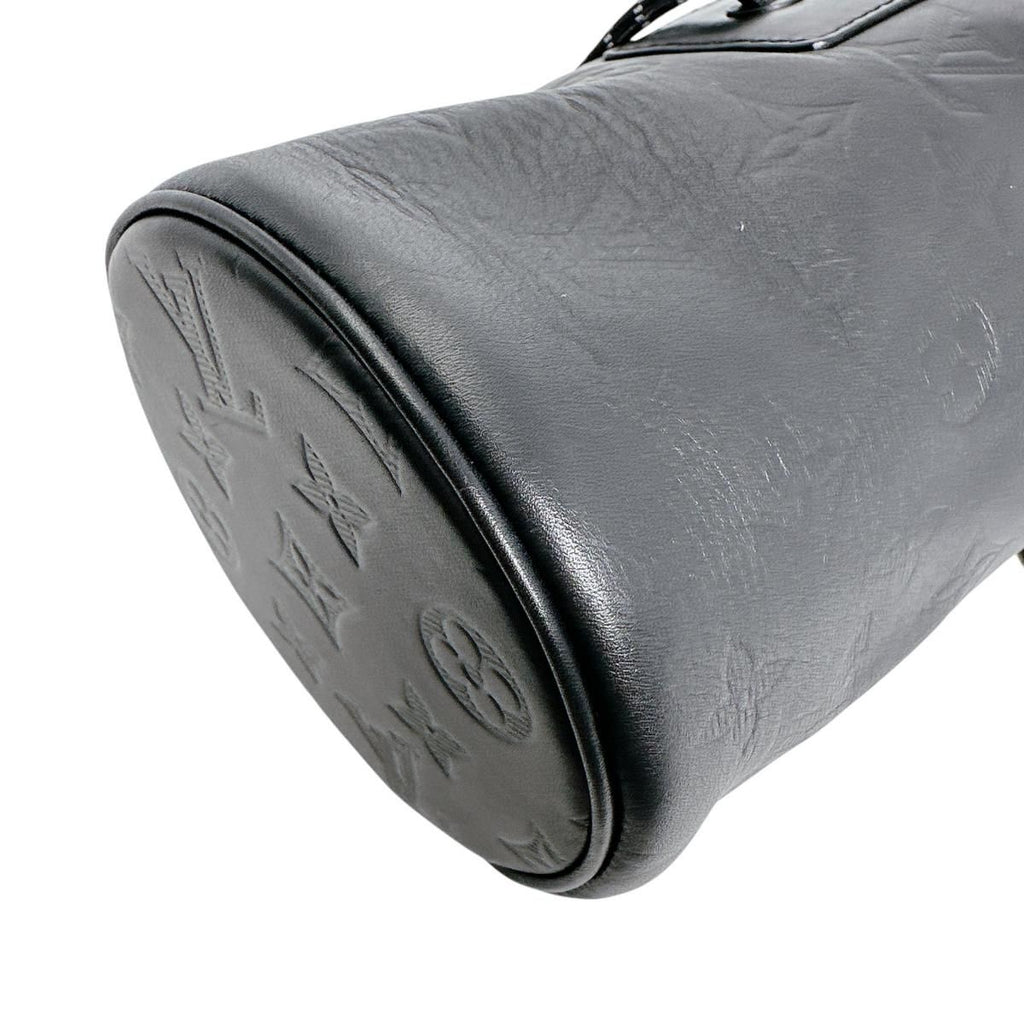Louis Vuitton Monogram Choc Nano Shadow Shoulder Bag Black — view 8