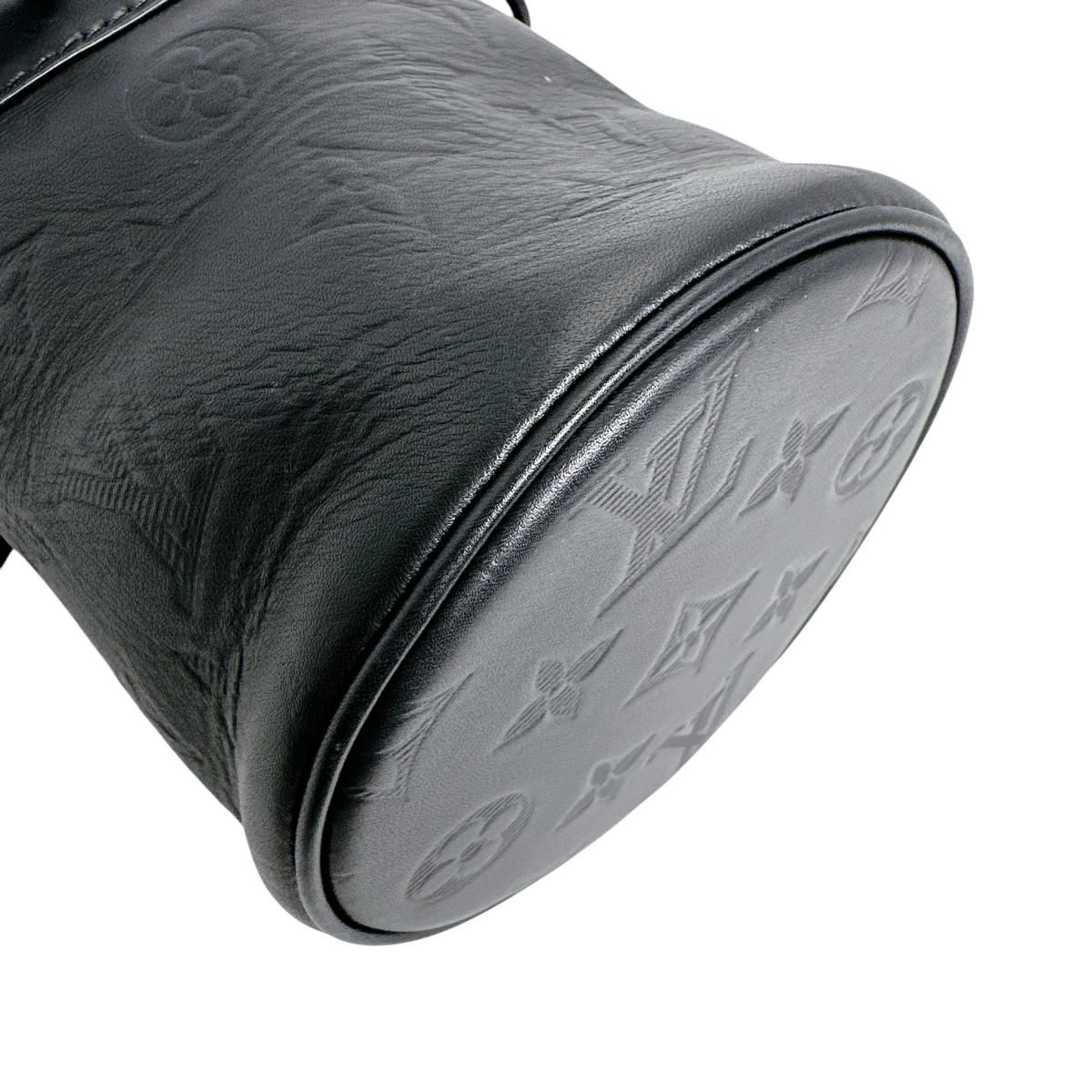 Louis Vuitton Monogram Choc Nano Shadow Shoulder Bag Black — view 7