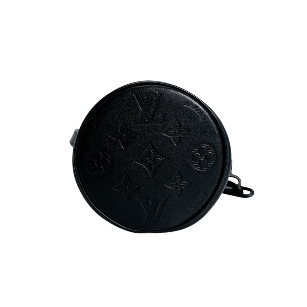 Louis Vuitton Monogram Choc Nano Shadow Shoulder Bag Black — view 6