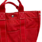 Hermes Deauville MM Canvas Tote — view 9