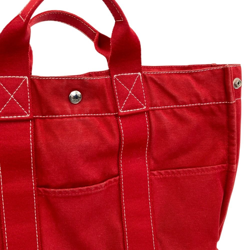 Hermes Deauville MM Canvas Tote — view 9
