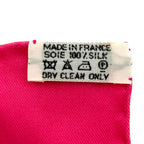 Hermes Cavalcadour Carre 90 Large Silk Scarf Pink — view 6
