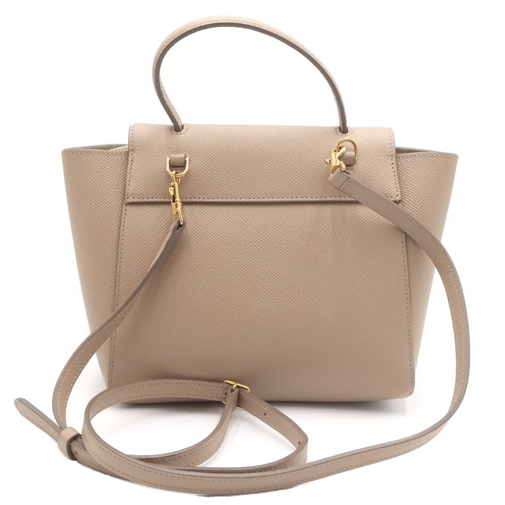 Celine Pico Belt Bag Leather 2-Way Beige — view 2
