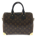 Louis Vuitton Monogram Speedy Trunk 25 Handbag Brown
