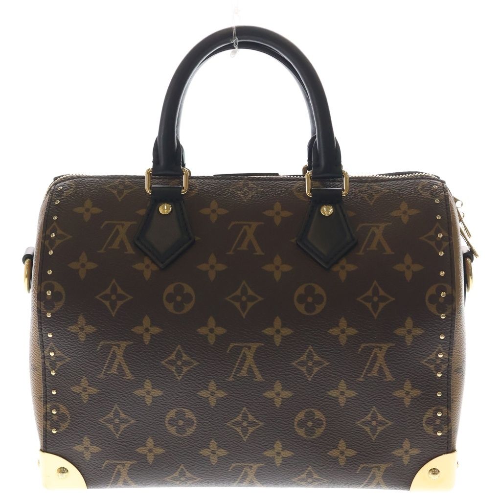 Louis Vuitton Monogram Speedy Trunk 25 Handbag Brown — view 2