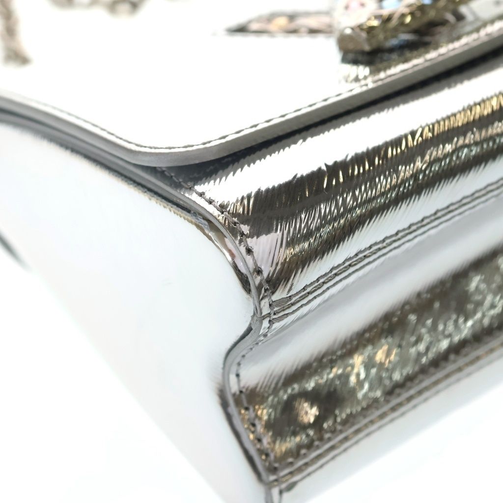Louis Vuitton Epi Twist PM Shoulder Bag Silver — view 5