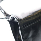 Prada Soft Luxe Handbag Black Leather Silver — view 5