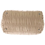 Prada Nappago Full Leather 2-Way Handbag Beige — view 4