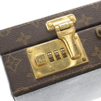 Louis Vuitton Monogram Crusher Hard Case Attache Brown Shoulder — view 6
