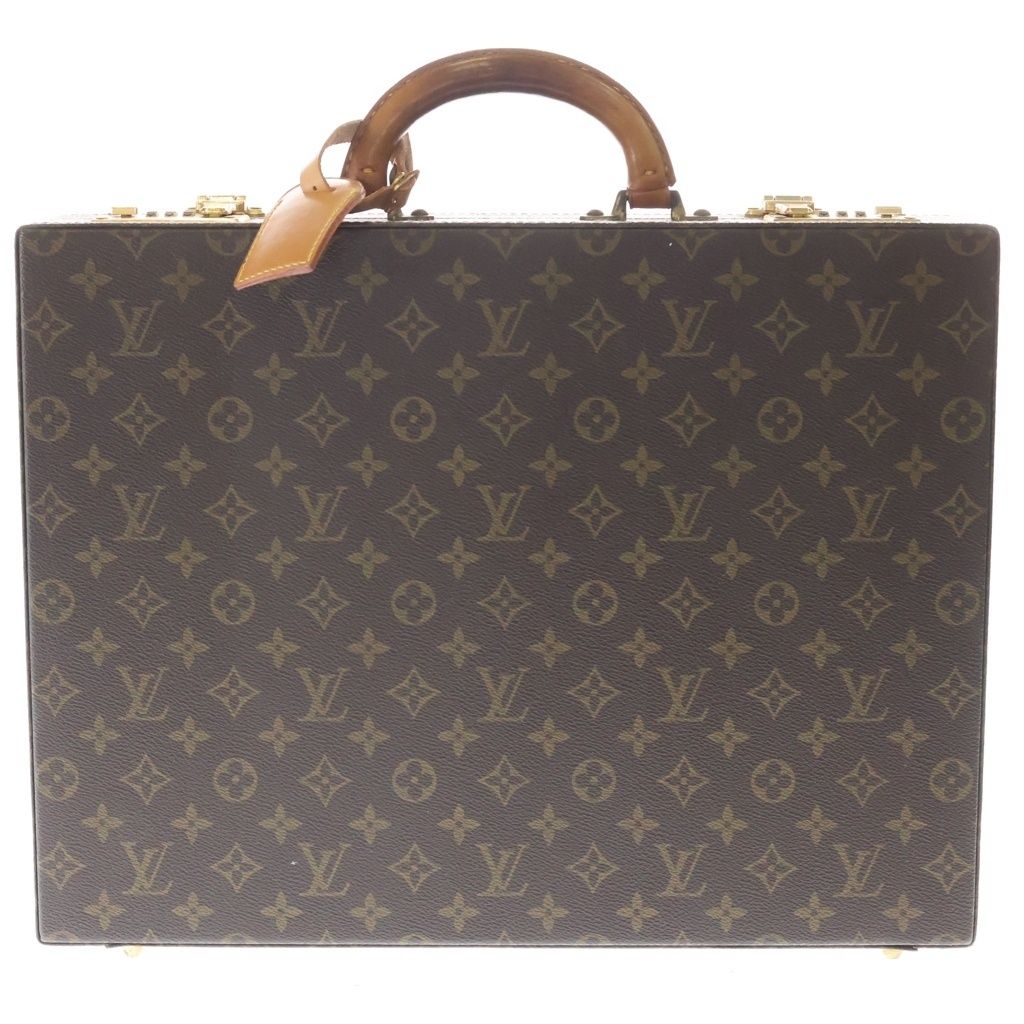 Louis Vuitton Monogram Crusher Hard Case Attache Brown Shoulder