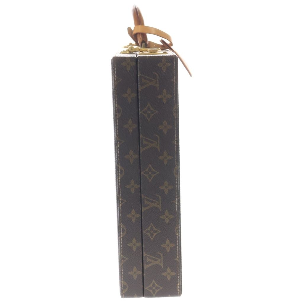 Louis Vuitton Monogram Crusher Hard Case Attache Brown Shoulder — view 3