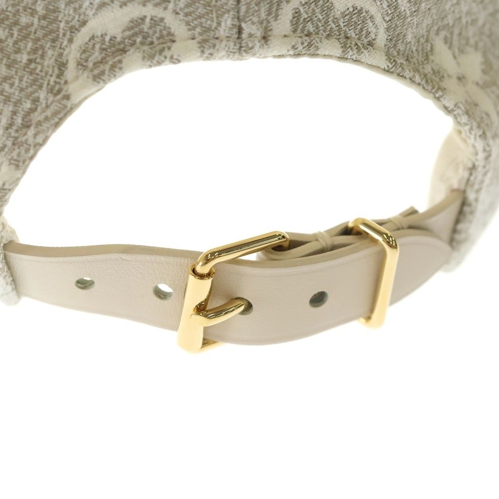 Louis Vuitton Monogram Jacquard Denim Cap White Beige — view 5