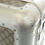 Gucci Cabin Trolley GG Supreme Suitcase Beige Silver Travel — view 7