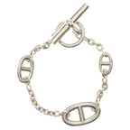 Hermes Chaine D'ancre Farandole Bracelet Silver Chain